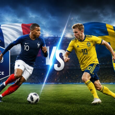 Pertandingan Prancis vs Swedia