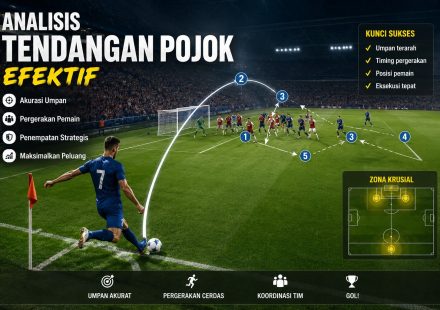 Analisis Tendangan Pojok Efektif