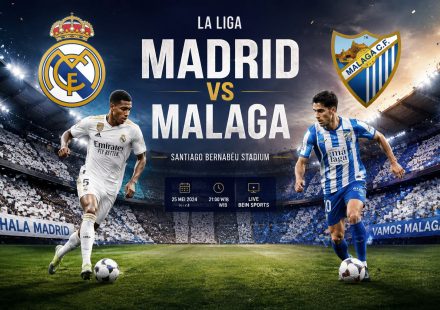 Pertandingan Madrid vs Malaga