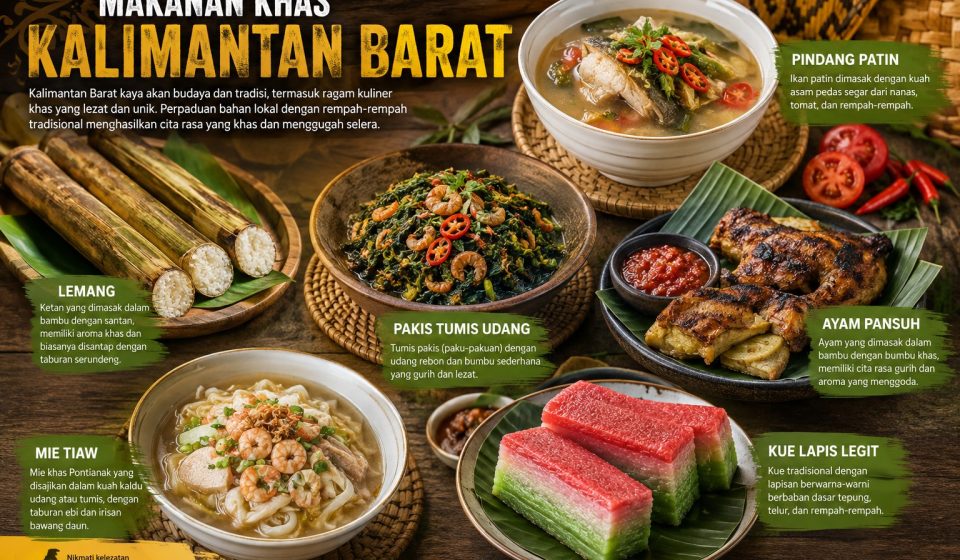 Makanan Khas Dari Kalimantan Barat Yang Wajib Dicoba Makanan Khas Dari Kalimantan