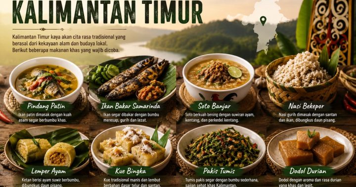 Makanan Khas Kalimantan Timur Adalah