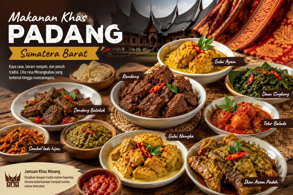 Makanan Khas Padang Sumatera