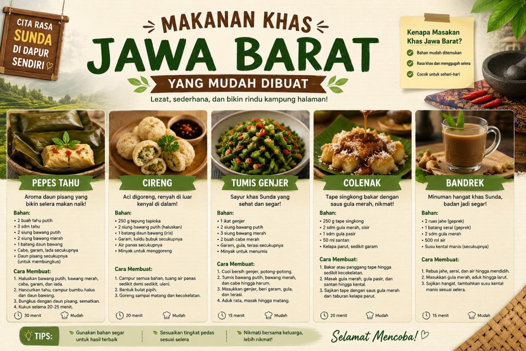 Makanan Khas Jawa Barat