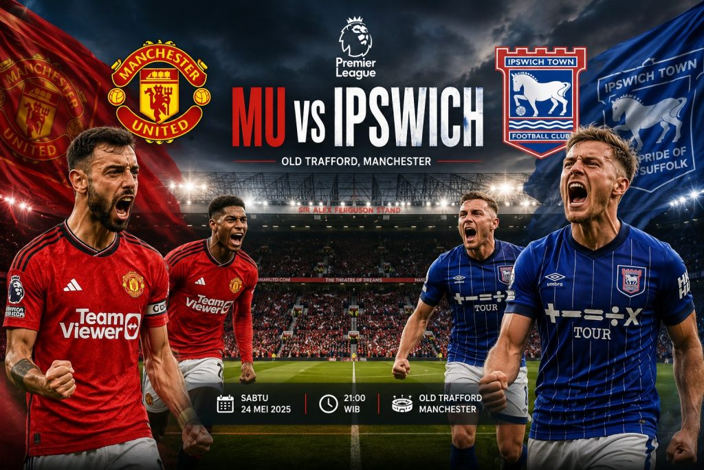 Pertandingan MU vs Ipswich