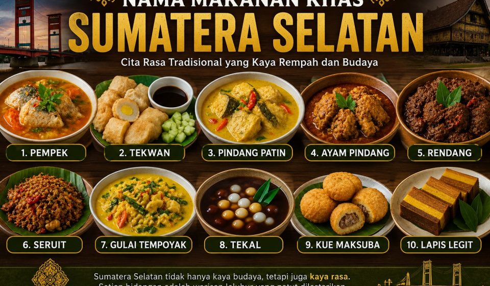 Nama Makanan Khas Sumatera