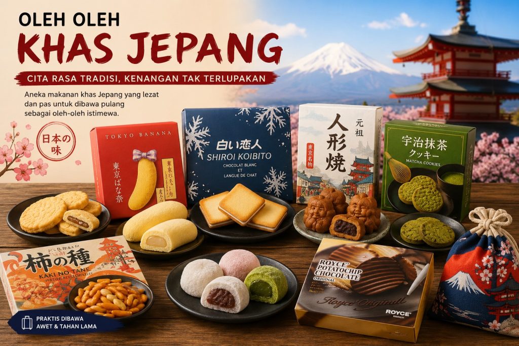 Oleh Oleh Makanan Khas Jepang