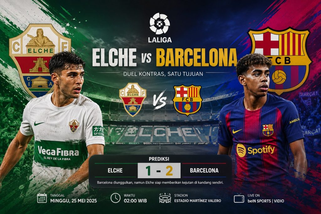 Prediksi Elche vs Barcelona