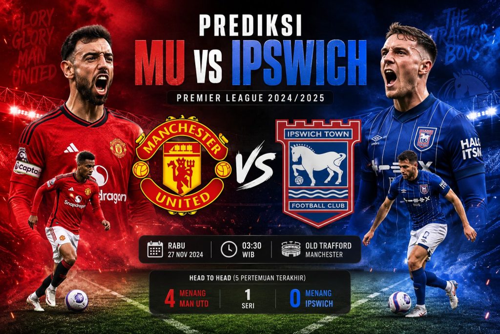 Prediksi MU vs Ipswich