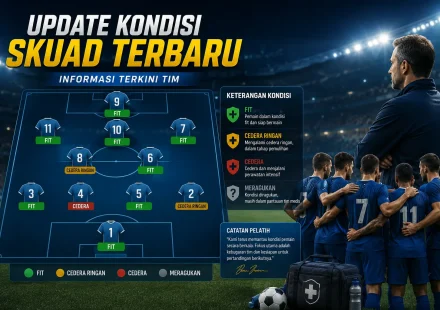 Update Kondisi Skuad Terbaru