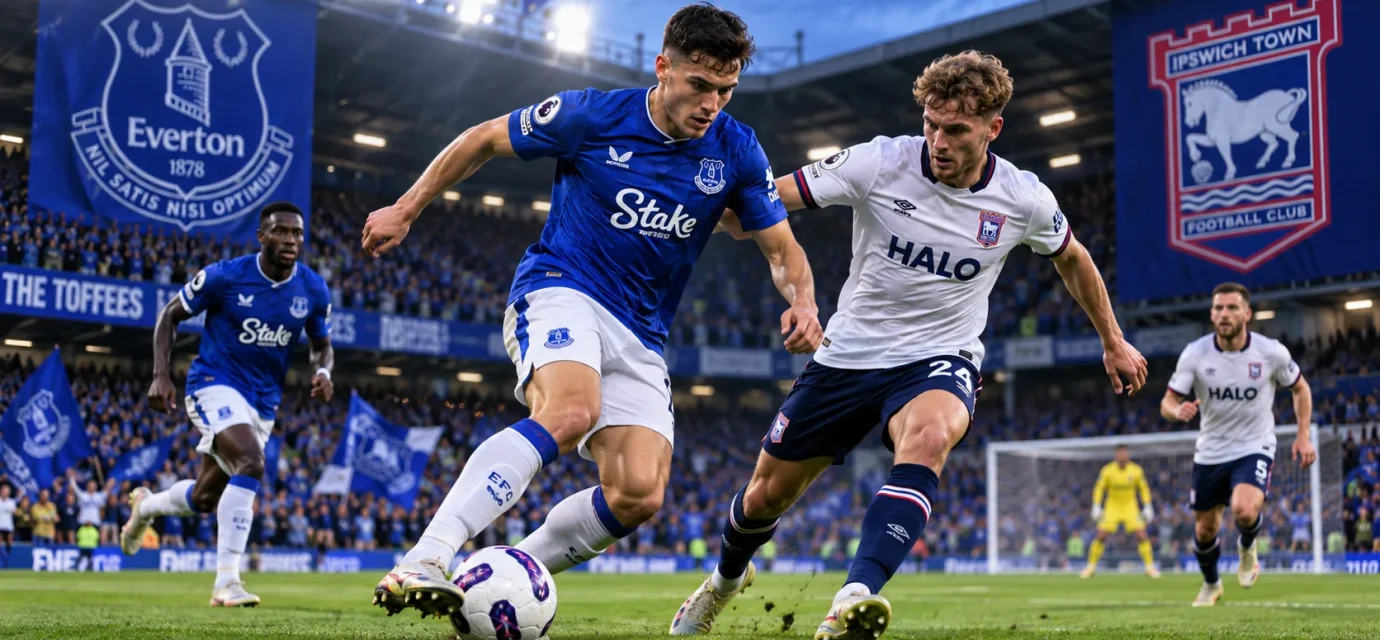 Pertandingan Everton vs Ipswich
