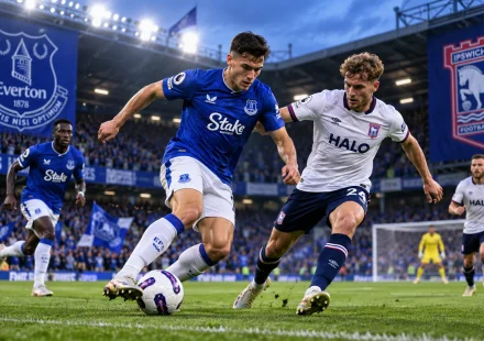Pertandingan Everton vs Ipswich