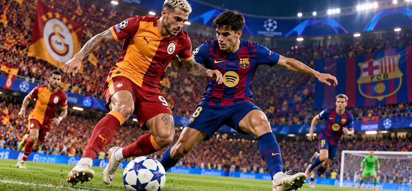 Pertandingan Galatasaray vs Barcelona