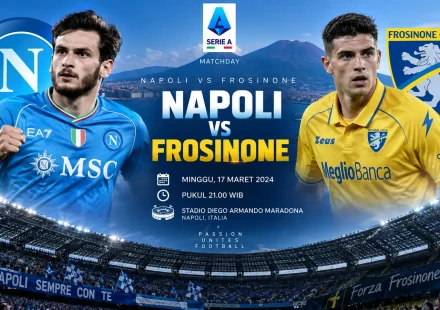 Jadwal Napoli vs Frosinone