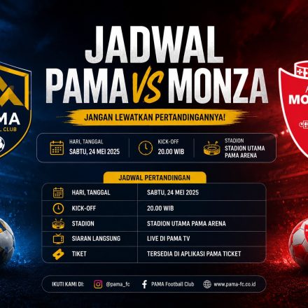 Jadwal Pama vs Monza