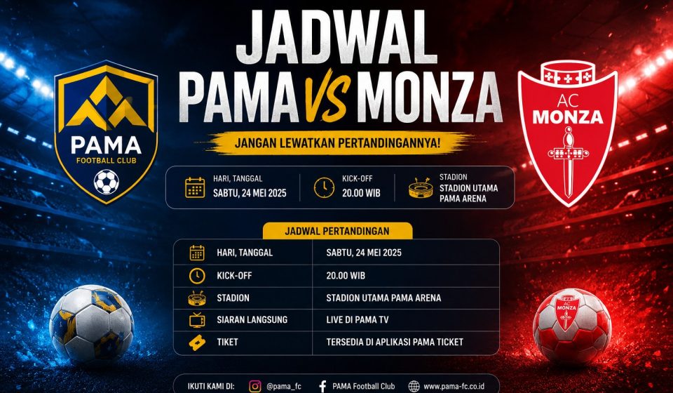 Jadwal Pama vs Monza Jadi Sorotan Laga Panas Dunia Jadwal Pama vs Monza