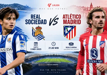 Jadwal Sociedad vs Atletico