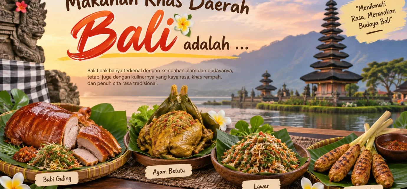 Makanan Khas Daerah Bali
