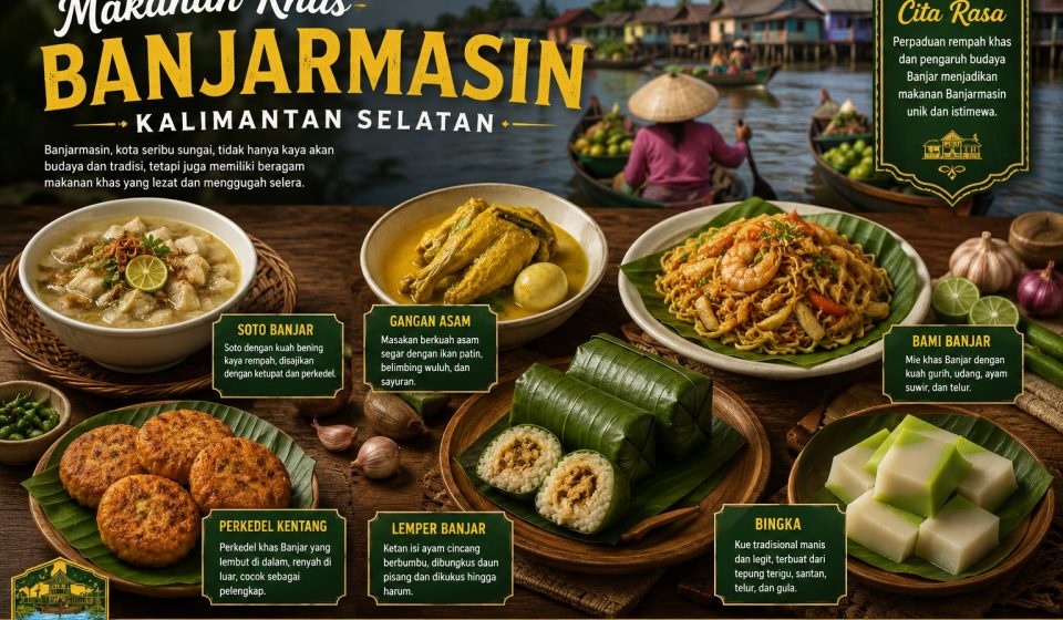 Makanan Khas Banjarmasin Kalimantan Selatan Paling Populer Makanan Khas Banjarmasin Kalimantan