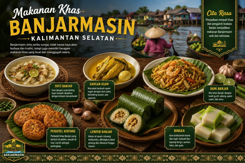 Makanan Khas Banjarmasin Kalimantan