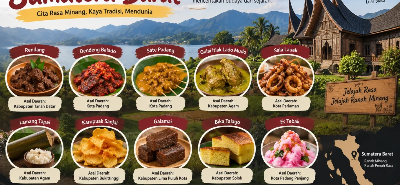 Makanan Khas Sumatera Barat