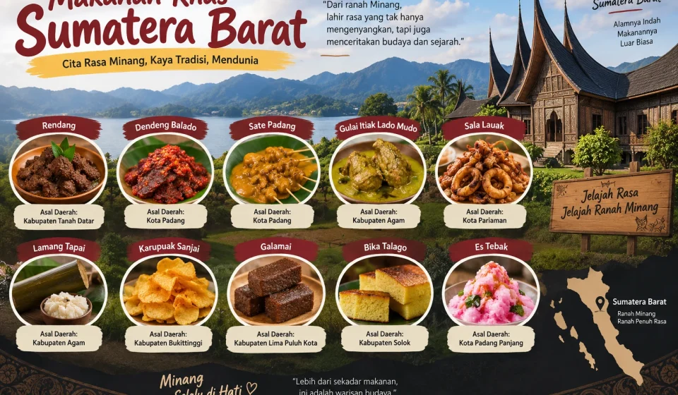 Makanan Khas Sumatera Barat Dan Daerah Asalnya Wajib Dicoba Makanan Khas Sumatera Barat