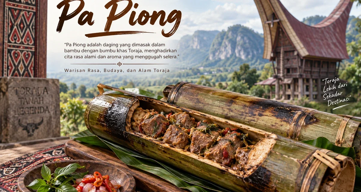 Makanan Khas Toraja Pa Piong