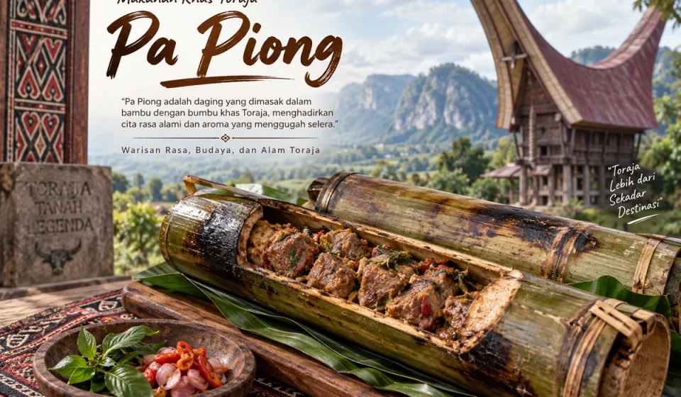 Makanan Khas Toraja Pa Piong Dan Cita Rasa Tradisional Makanan Khas Toraja Pa Piong