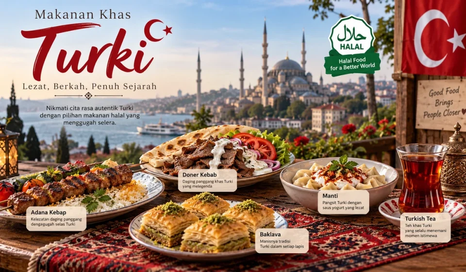 Makanan Khas Turki Halal