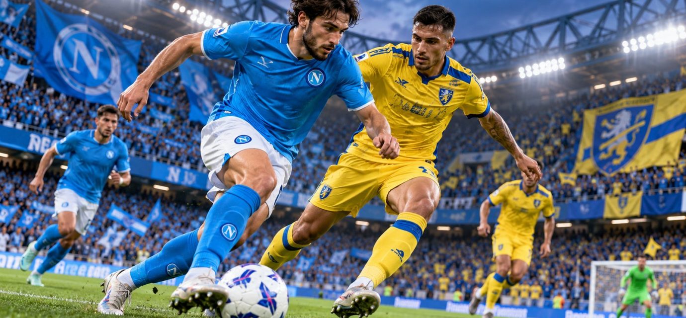 Pertandingan Napoli vs Frosinone