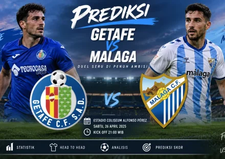 Prediksi Getafe vs Malaga