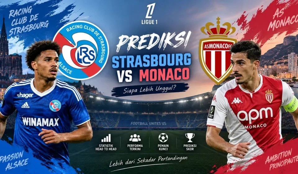 Prediksi Strasbourg vs Monaco Jadi Sorotan Ligue 1 Prediksi Strasbourg vs Monaco