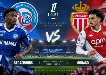 Pertandingan Strasbourg vs Monaco