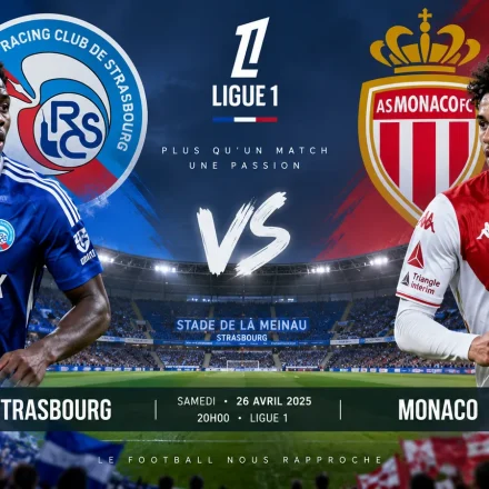 Pertandingan Strasbourg vs Monaco