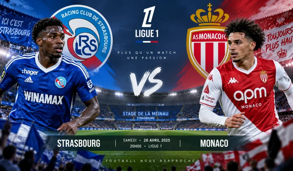 Pertandingan Strasbourg vs Monaco