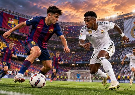 Pertandingan Barcelona vs Madrid