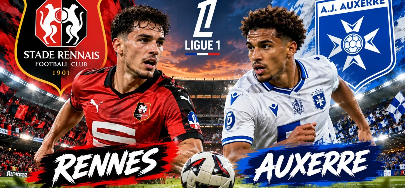 Jadwal Rennes vs Auxerre