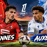 Jadwal Rennes vs Auxerre