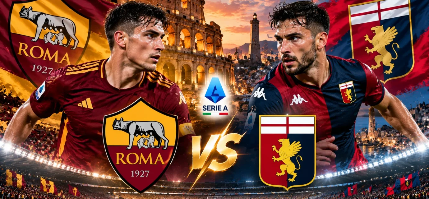 Jadwal Roma vs Genoa