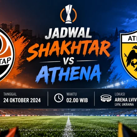 Jadwal Shakhtar vs Athena