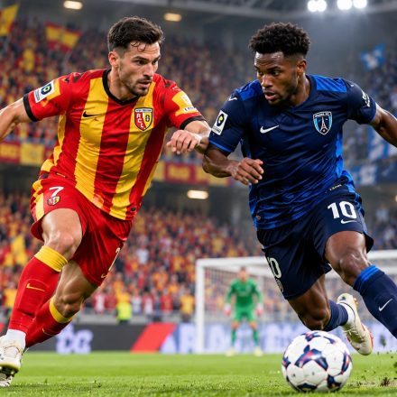 Pertandingan Lens vs Paris