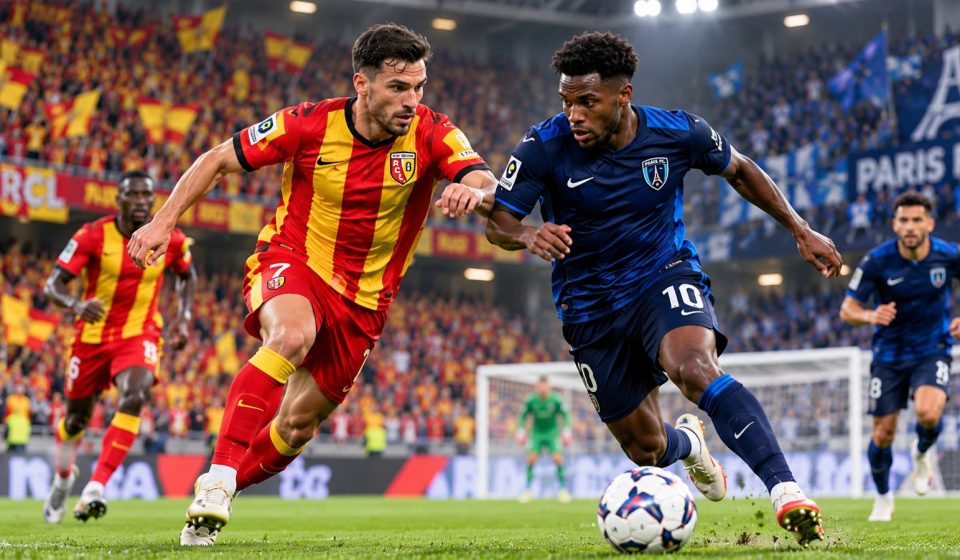 Pertandingan Lens vs Paris