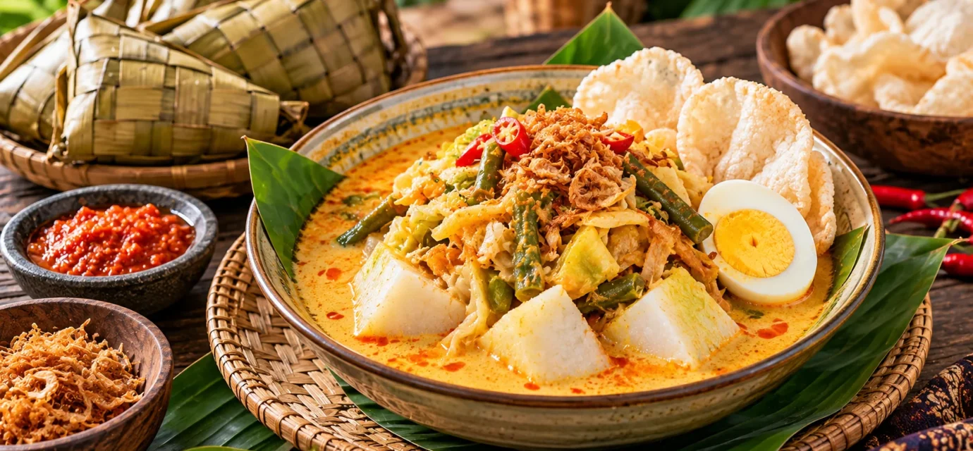Lontong Sayur Makanan Khas