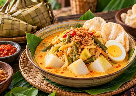 Lontong Sayur Makanan Khas
