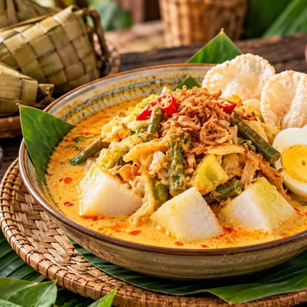 Lontong Sayur Makanan Khas