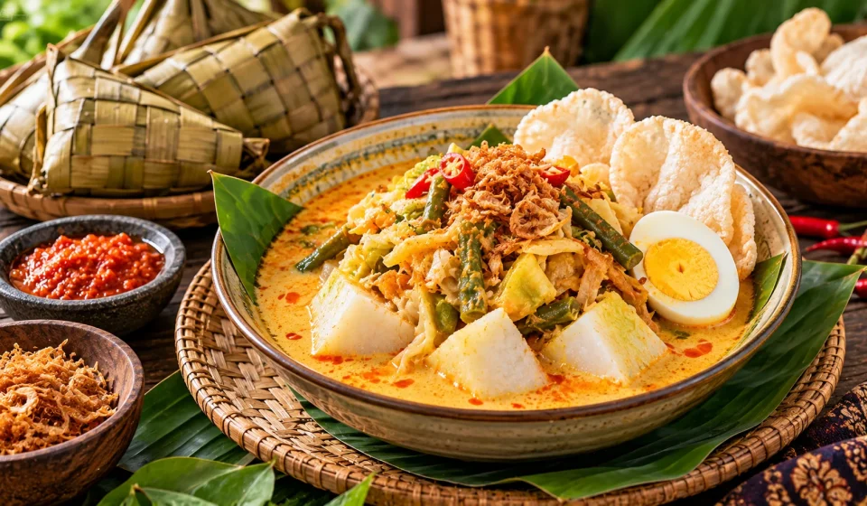 Lontong Sayur Makanan Khas