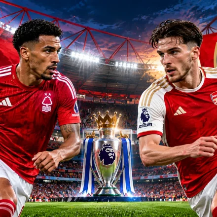 Pertandingan Nottingham vs Arsenal