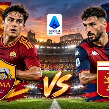Pertandingan Roma vs Genoa