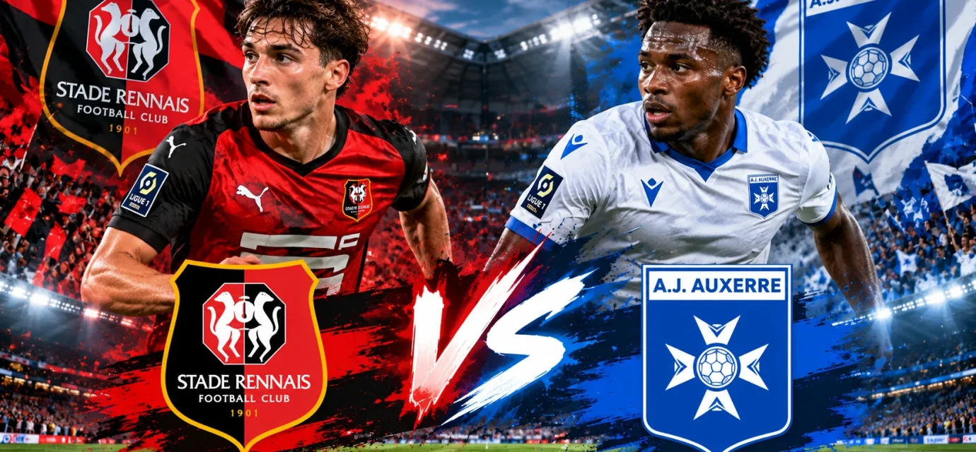 Pertandingan Rennes vs Auxerre