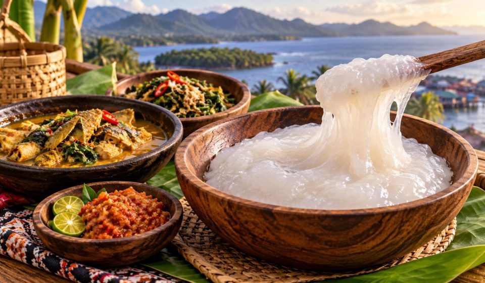 Sinonggi Makanan Khas Sulawesi Tenggara Penuh Tradisi Sinonggi Makanan Khas Sulawesi